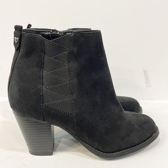 Mia Amour Elizabeth Women’s Black Memory Foam Footbed Slip On Chelsea Boots - Picture 5 of 11